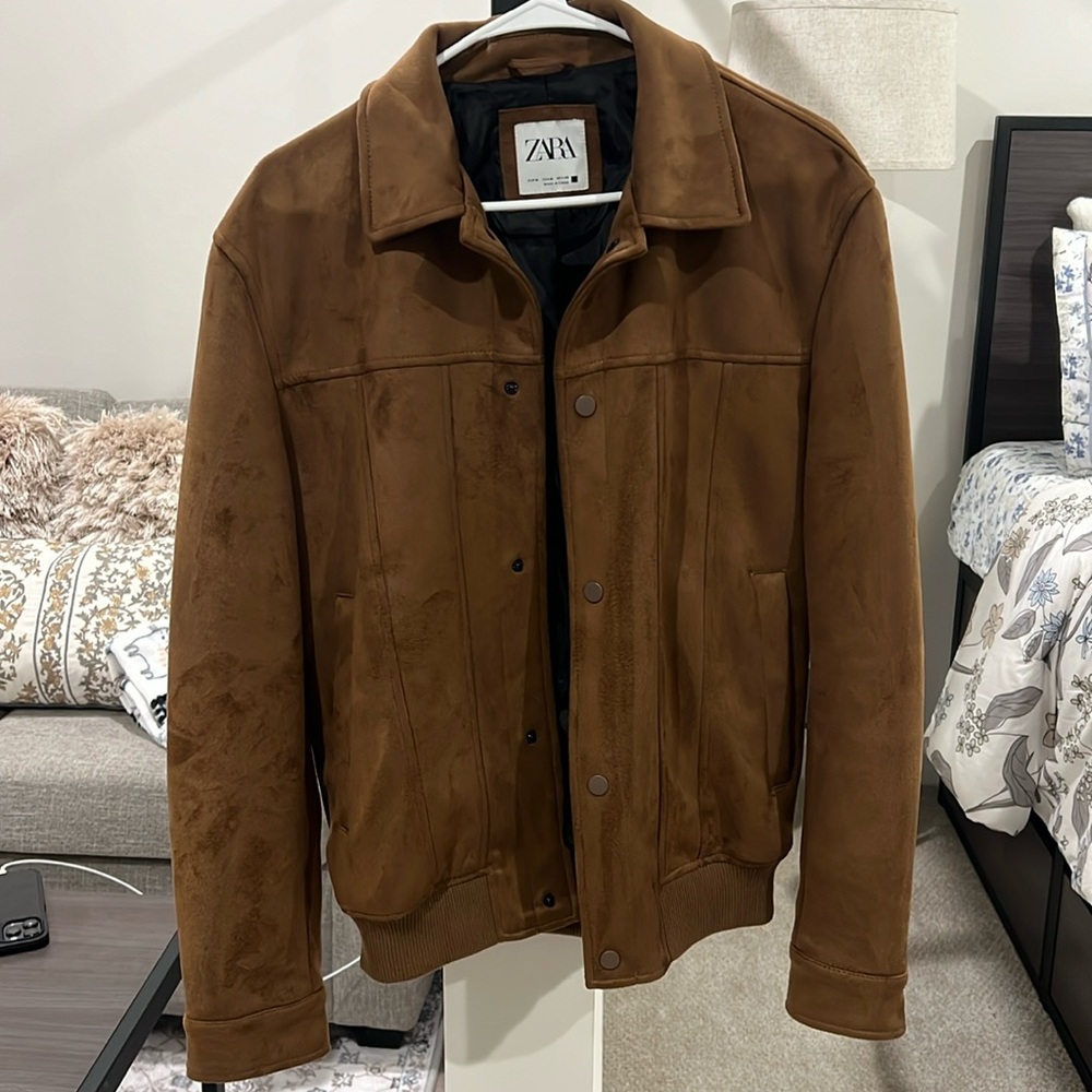 Brown Suede Jacket